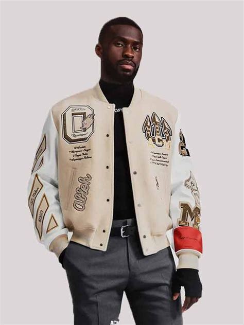 ac milan off-white jacket price